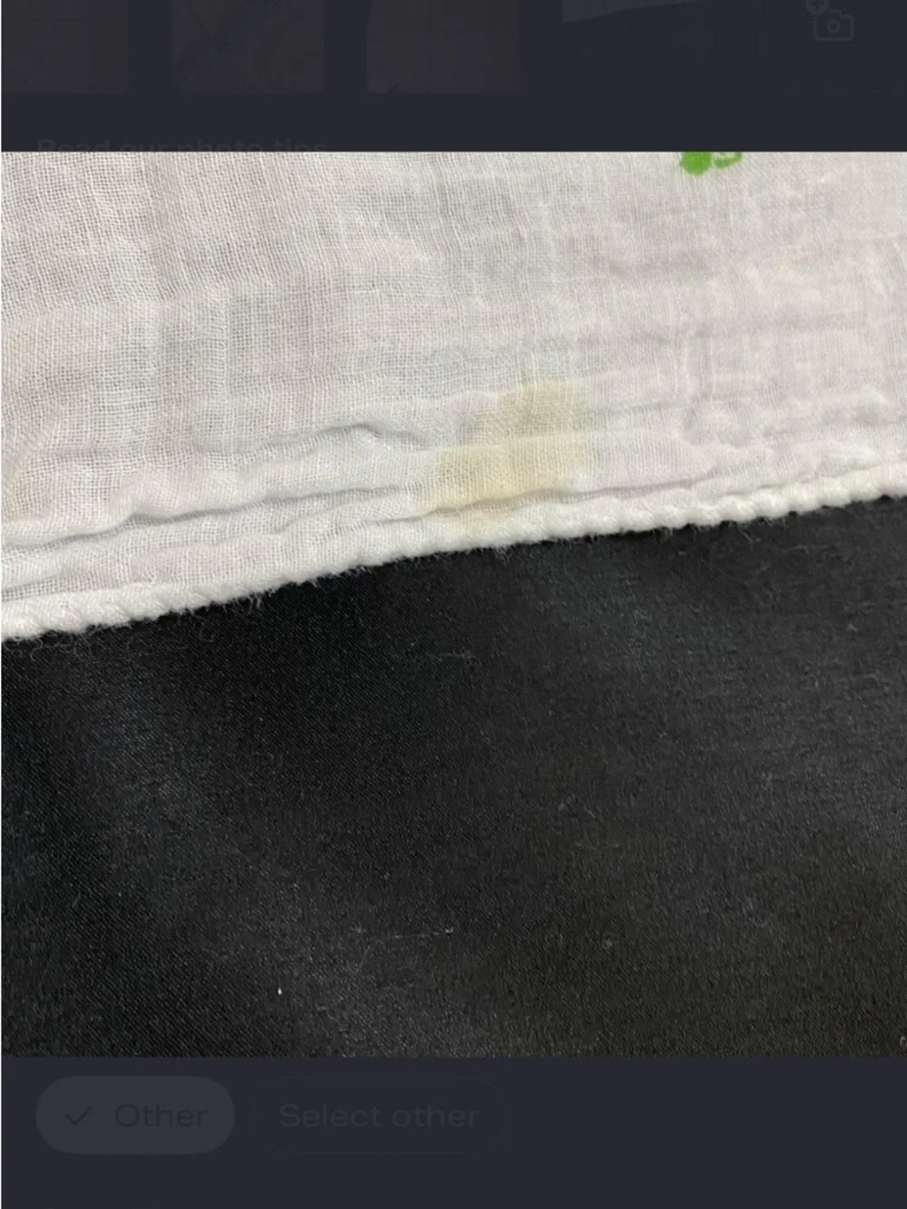 Vintage Hand Embroidered Dresser Scarf Table Runner White Linen Cottagecore